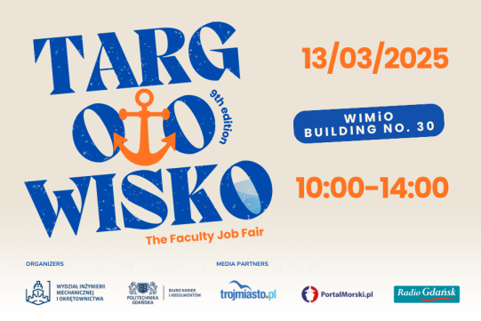 Na zdjęciu informacja o targach