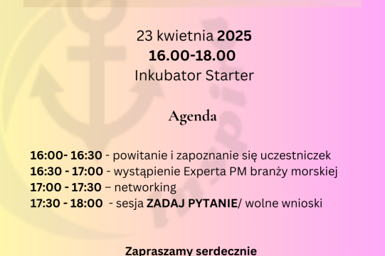 Na zdjęciu informacja o wydarzeniu