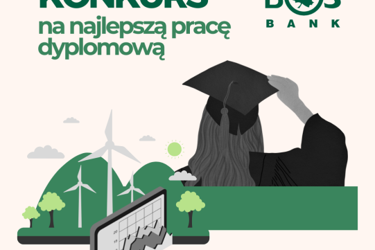 Na zdjęciu informacja o konkursie