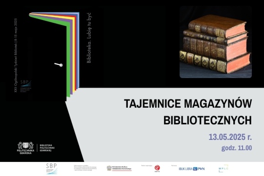 Tydzień Bibliotek 2025. Tajemnice magazynów bibliotecznych