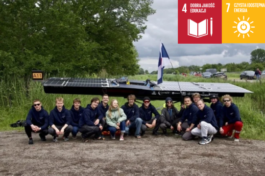 Studenci z PG z sukcesem na międzynarodowych zawodach łodzi solarnych w Holandii