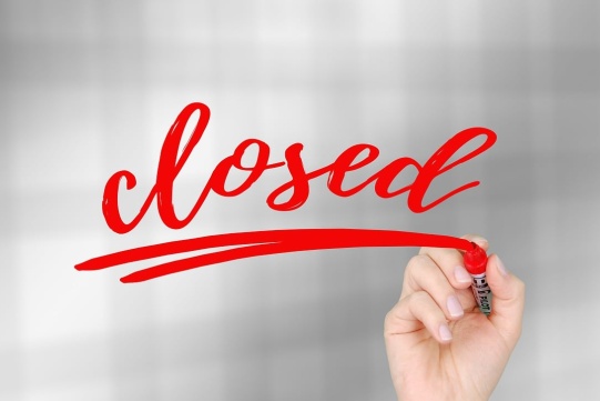 closed