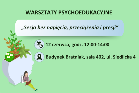 baner Sesja bez presji