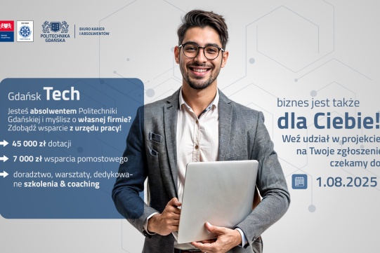 Na zdjęciu informacja o projekci