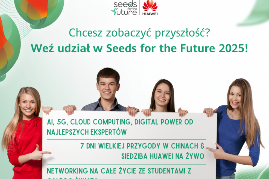 Na zdjęciu informacja o programie