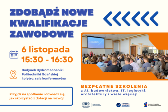 Na zdjęciu informacja o wydarzeniu