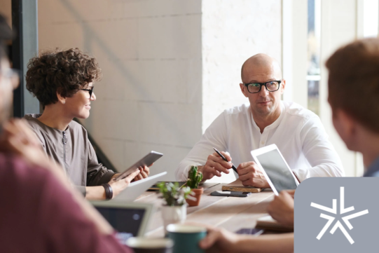 people during the meeting working together