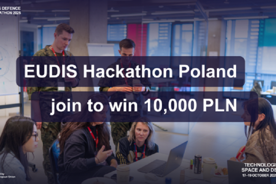 Na zdjęciu informacja o projekcie