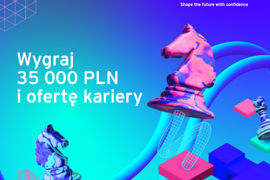 Na zdjęciu informacja o konkursie