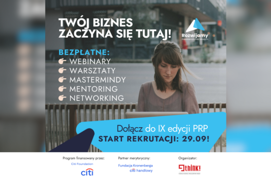 Na zdjęciu informacja o projekcie