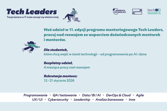 Na zdjęciu informacja o wydarzeniu