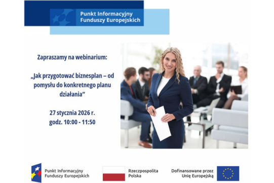 Na zdjęciu informacja o wydarzeniu