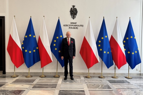 Prof. Andrzej Czyżewski w Senacie RP