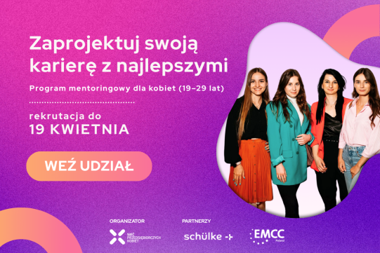 Na zdjęciu informacja o programie