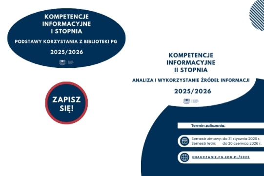 Kompetencje informacyjne - obowiązkowe szkolenia biblioteczne dla studentów