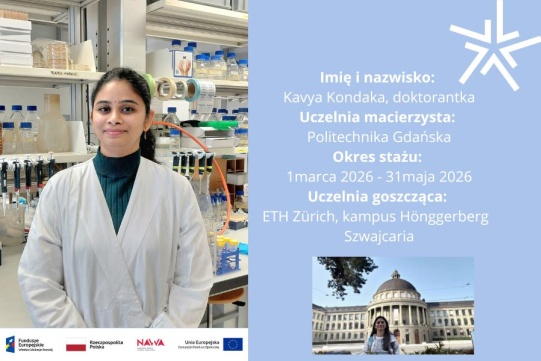 studentka politechniki w laboratorium