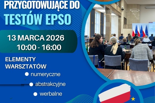 Na zdjęciu informacja o warsztatach