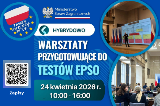 Na zdjęciu informacja o wydarzeniu