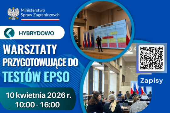 Na zdjęciu informacja o wydarzeniu