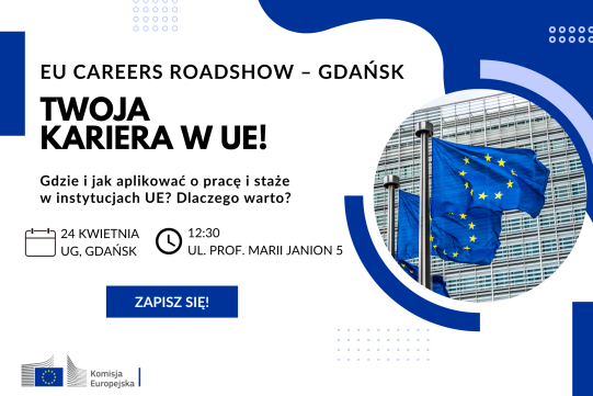 Na zdjęciu informacja o wydarzeniu