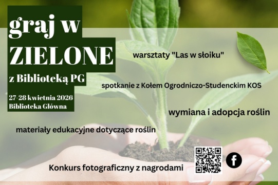Graj w zielone z Biblioteką PG