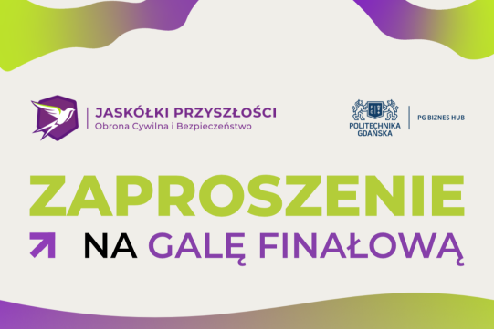 Zaproszenie na galę finałową konkursu Jaskółki Przyszłości