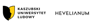 Logotyp Kaszubskiego Uniwersytetu Ludowego oraz logotyp Hevelianum