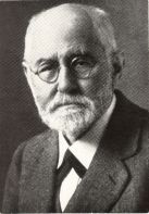 Prof. Hans von Magoldt (1854-1925), pierwszy rektor uczelni. 