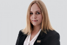 Na zdjęciu Karolina Matuszewska, nowa przewodnicząca SSPG na rok 2021 