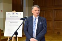 Prof. Jan Kiciński, director of FFMI PAS. Photo: Krzysztof Krzempek / Gdańsk Tech
