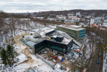 Budowa Centrum Kompetencji STOS PG, luty 2022 r. Fot. mat. NDI 