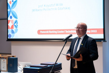 Prof.  Krzysztof Wilde, the rector of Gdańsk University of Technology . Photo: Dawid Linkowski/Gdańsk Tech 