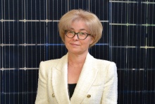 Prof. Ewa Klugmann-Radziemska at the Pro-ecological Energy Sources Laboratory. Photo: Krzysztof Krzempek / Gdańsk University of Technology