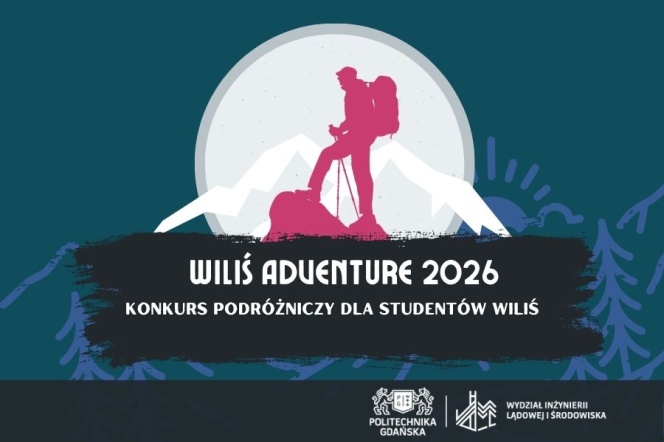Sylwetka podróżnika na tle gór. WILiŚ Adventure 2026 – start naboru 01.12.2025