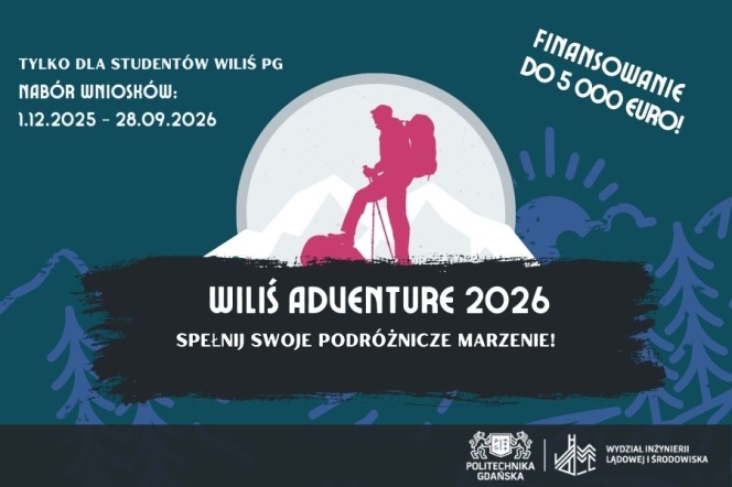 WILiŚ Adventure 2026 – rusza nabór zgłoszeń!