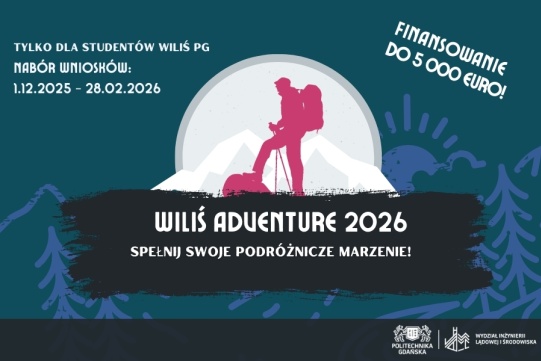 WILiŚ Adventure 2026 – rusza nabór zgłoszeń!