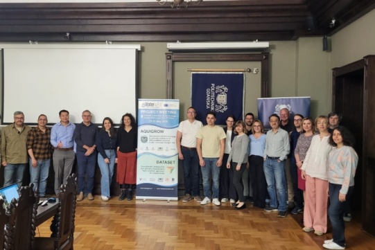 Spotkanie partnerów projektów AQUIGROW i DATASET 