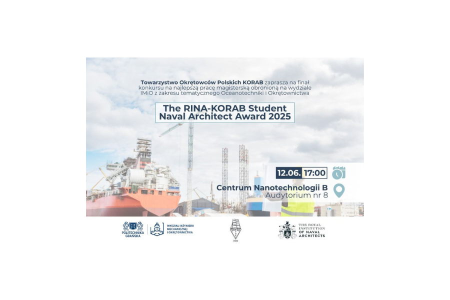 „The RINA-KORAB Student Naval Architect Award 2025”