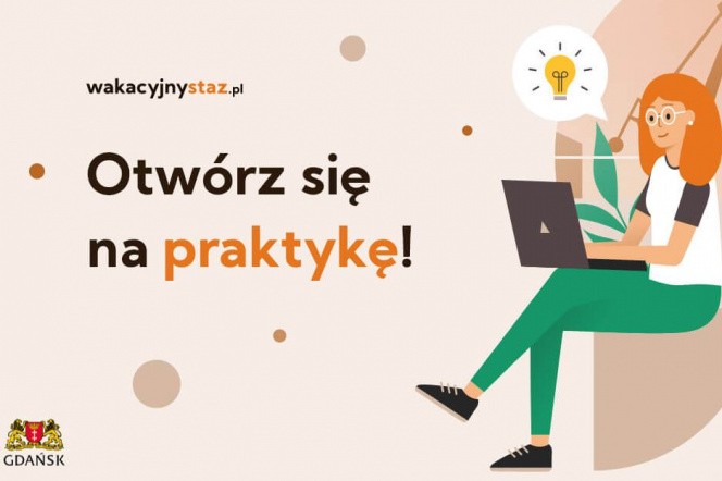 Baner wakacyjny staż