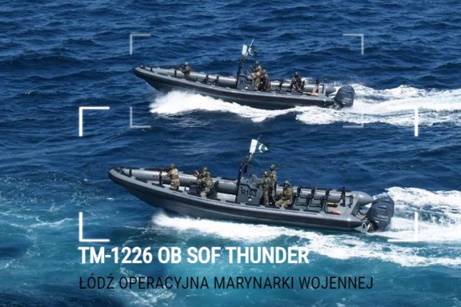 TM-1226 OB SOF THUNDER - łódź operacyjna Marynarki Wojennej