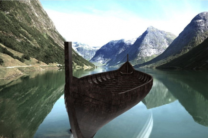 Vikings' ship designed with modern methods. Alan Durajewski's engineering thesis