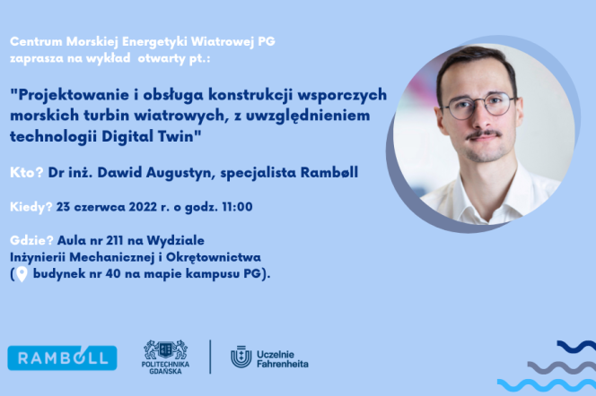 Otwarta Akademia Baltic Windustry: wykład dr. inż. Dawida Augustyna