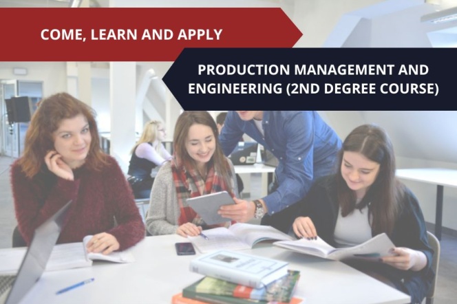 Come learn and apply: production management and engineering. Information meeting
