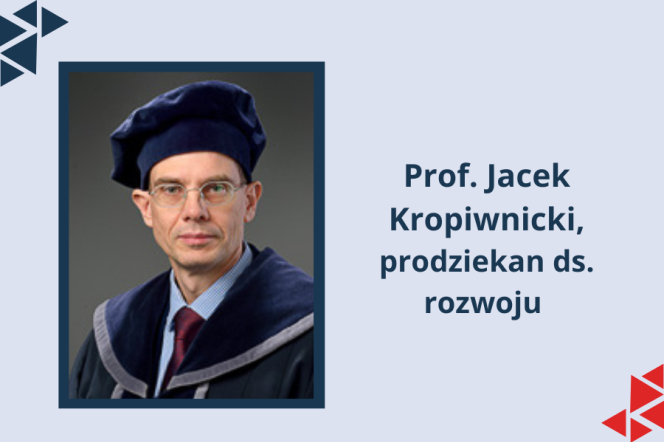 Prof. Jacek Kropiwnicki prodziekanem ds. rozwoju WIMiO