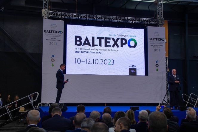 Otwarcie targów morskich BALTEXPO 2023