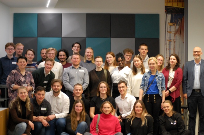 Intercultural student workshops at Damen Engineering Gdańsk 