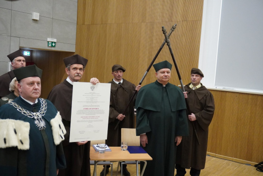 Prof. Andrzej Seweryn z tytułem Doktora Honoris Causa Politechniki Lubelskiej 