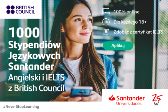  3 200 miejsc na bezpłatne kursy w ramach Stypendiów Santander - #NeverStopLearning