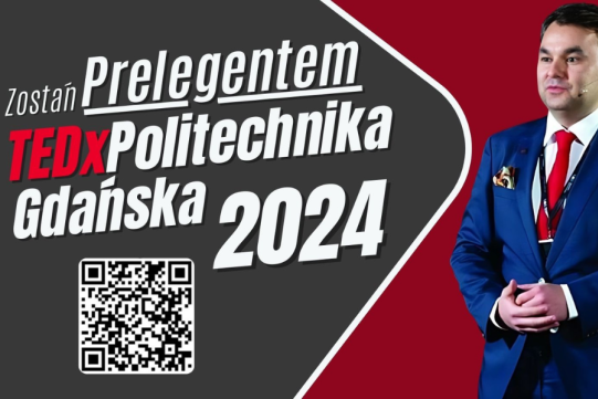 Zostań prelegentem TEDx Politechnika Gdańska