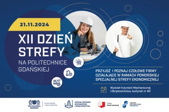 Studenci i absolwenci! Zapraszamy na XII Dzień Strefy na PG